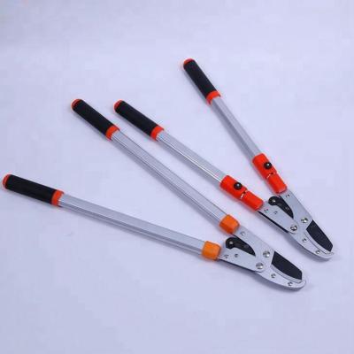 China Anti-Slip Grip Handle Ratchet Telescopic Lopper For Cutting Tree Branches for sale