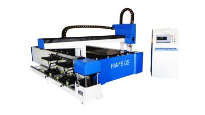 China Industrial laser cutting machine for Aluminium / Brass / SS / CS tube laser cutter for sale