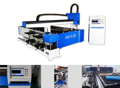 China High Power Fiber Laser Steel Pipe Cutting Machine HAN’S GS CNC SYSTEM for sale