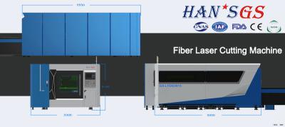 China máquina de corte eficaz do laser da chapa metálica do corte de 1500*3000mm para o aço carbono inoxidável à venda