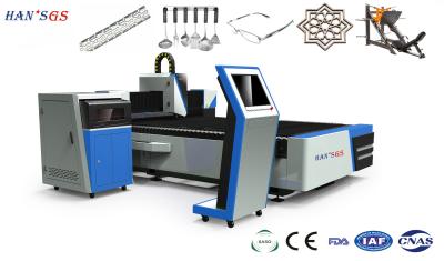 China máquina de aço inoxidável do cortador do laser de 0.5~5MM, máquina de corte do laser para o metal à venda