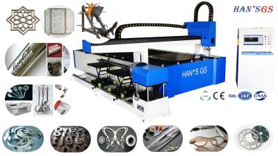 China Aluminium Casting Gantry Structure Metal Laser Cutting Machine 100, 000 Hours Laser Lifetime for sale