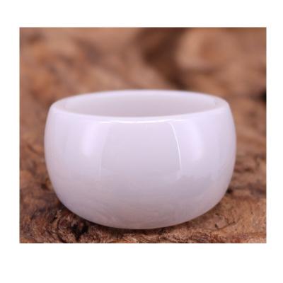 China Vintage Top Selling Abnormal White Zirconium 10mm Seal Ring for sale