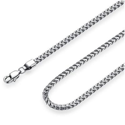 China CLASSIC Women's Stainless Steel Rolo Cable Link Chain Necklace 2MM 14-36 Inch for sale