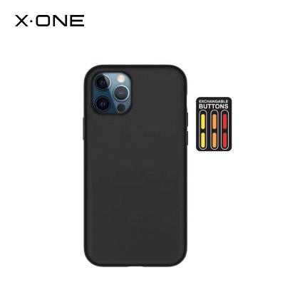 China X.ONE Soft Anti-drop TPU Case Cell Phone For iPhone 13 Pure Black Phone Shell Mini Phone Cases For iPhone 11 Pro iPhone 12 Cover for sale