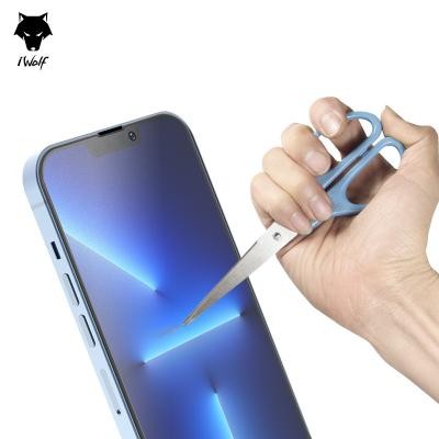 China iWolf Anti-fingerprint 9H Screen Anti-Glare Tempered Glass Protectors Frosted Matte Film For iphone 12 pro 11 13 Max Screen Glass Protector for sale