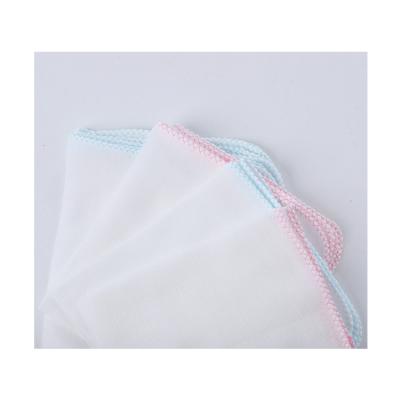 China Washable Saliva Towel Custom Organic Muslin Burp Cloth And Bib Cotton Burp Cloths For Baby for sale