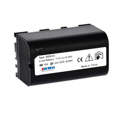 China Leica Geb222 6ah Rechargeable Lithium Battery 7.4V 6000mAh Leica Geb222 Lithium Ion Battery for sale