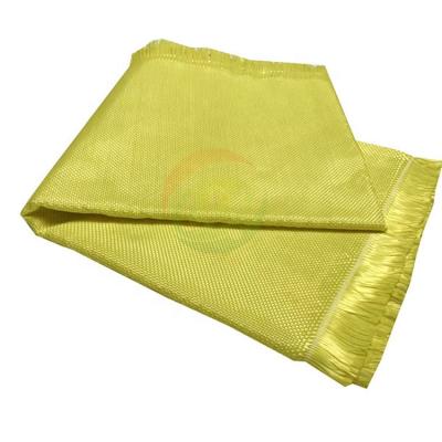 China Plain Weave 200gsm Aramid Fiber Fabric Antistatic Para Aramid Fabric for sale