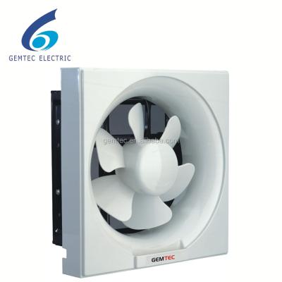 China Hotels 6 Inch Electric Wall Mounted Square Ventilation Fan With Metal Back Shutter for sale