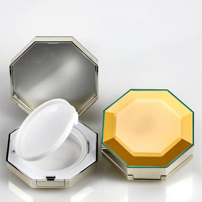 China Custom Recycled Materials Makeup Face BB Cream Packaging Box With Octagonal Shaped Puff And Air Cushion Box With Mirror for sale