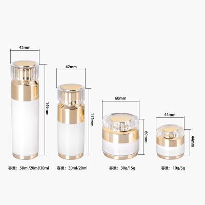 China BEAUTY 30ml 50ml Capacity Bottle Jar Plastic PACKAGING Skin Care Make Up Spray Pump Cosmetic Packaging for sale