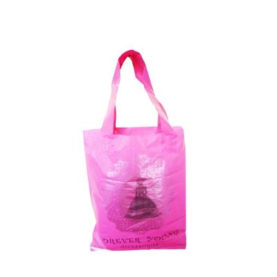 China 2021 Hot Sale Cheap LDPE Carry Plastic Bag For Clothing Recyclable for sale