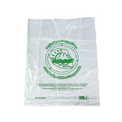 China Custom Size Recyclable Cheap Custom Folding Biodegradable Garbage Bag With Logo for sale