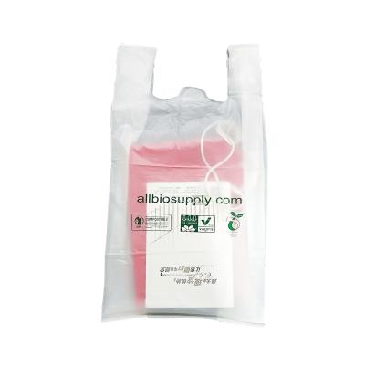 China 2021 Hot Selling Recyclable Custom Logo Biodegradable Plastic Bag For Factory for sale