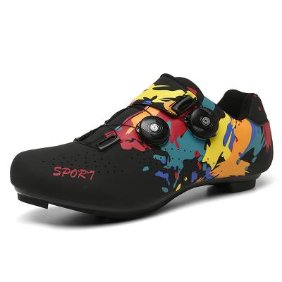 China Rose Cycling Shoes Breathable Thermoplastic Polyurethane Bicycle Shoes For Men And Women for sale