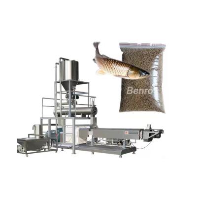 China Professional Snack Factory Manufacturer Making Floating Fish Feed Processing Machinery For Farm for sale