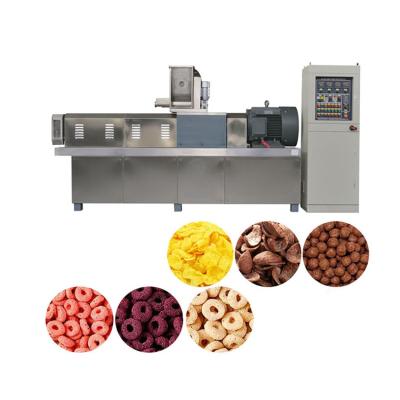 China Automatic Breakfast Cereal Oat Flakes Stockings Making Machine Breakfast Cereal Production Line for sale