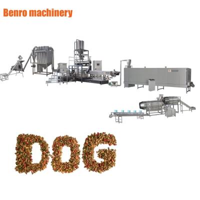 China dog/cat/fish CE certification dog cat food machine machinery pet food making extruder for sale