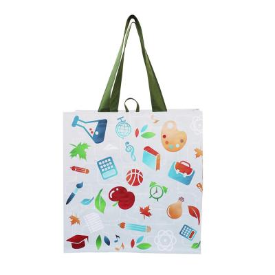 China China Handled Any Color Customized Recycled Non Woven Shopping Bag for sale