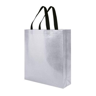 China Wholesale Handled Customized Good Quality Promotional Gold Ultrasonic Eco Friendly Bag for sale