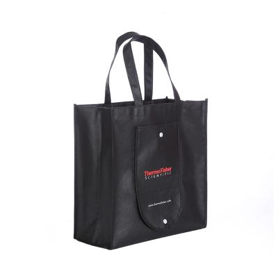 China Custom Manufacturer Folding All Color Customized Polypropylene Shopping Non Woven Foldable Bag for sale