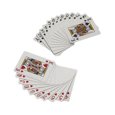 China BSCI Professiona Manufacture Cheap 100% Waterproof Plastic Poker Playing Card for sale