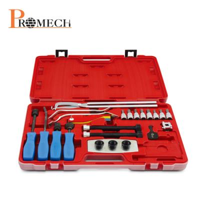 China Other Professional For Drum And Disc Brake 19 Pcs Brake Repair Tool Kit / Automotive Service Tool Kit for sale