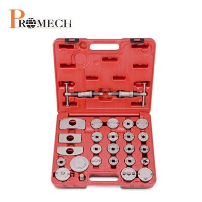 China Full Body Metal Automobile Repairing Tool Brake Piston Wind-Back Tool Kit for sale