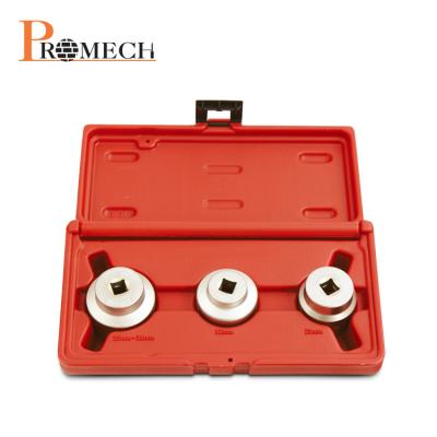 China Special Type Oil Filter Housing Reapiring Car Taiwan Engine Service Hand Tool 3pcs Cup Kit for sale