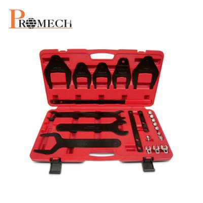 China Engine Service Universal Engine Service 24pc Fan Clutch Removing And Installing Wrench Tool Kit for sale