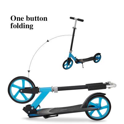 China Men 200mm Wheel Height Foldable Lightweight Adjustable Sport Foot Scooter For Adult Kids for sale