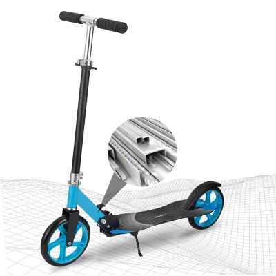 China Men's New Arrivals 200mm Wheel Height Foldable Lightweight Adjustable Sport Kick Scooter For Adult for sale