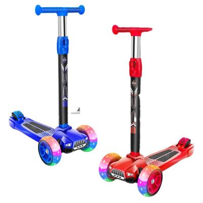 China Child Scooter For Kids Ages 3-8 With Instant Wheels Toddler Kick Scooter for sale