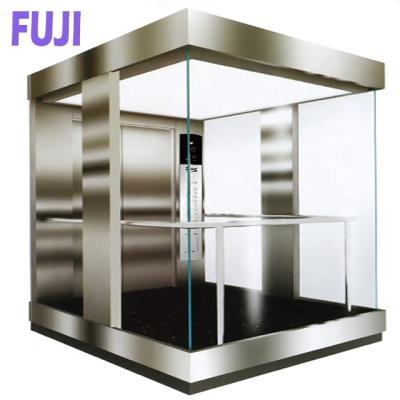 China Modern Hot Selling Brand Fuji Panoramic / Observation / China Elevator Outdoor Round Glass Elevator for sale