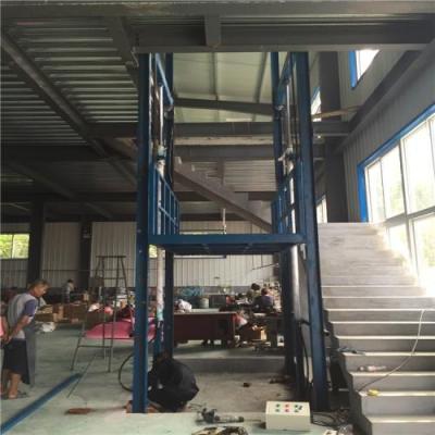 China Cargo Lifts Warehouse Good Quality Vertical Material Lift Hydraulic Cargo Freight Lift Price for sale