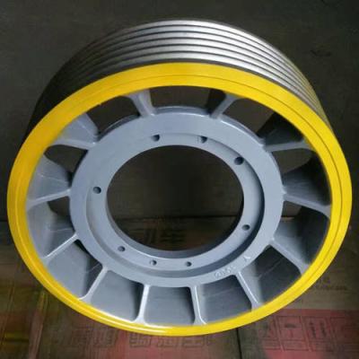 China Mitsubishi Traction Sheaves Elevator Traction Wheel 710-12*7 710-12*7 for sale