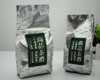 China Flexible Packaging Coffee Tea Bags Printed Aluminum Foil Bag Silver for sale