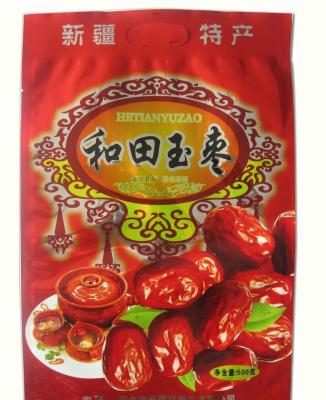 China Gravure Printing Resealable Zip Lock Plastic Bags For Food Packaging Dried fruits for sale