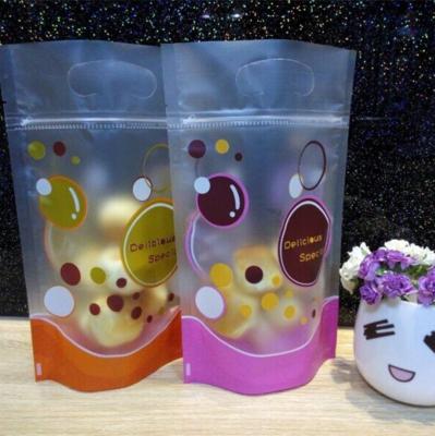 China Printed Matte Resealable Stand Up Pouch for sale