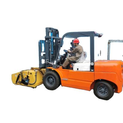 China Garment Shops 1 2 3 3.5 5 6 7 9 Ton Forklift Cleaner Snow Spray Bucket Clamp Attachment for sale