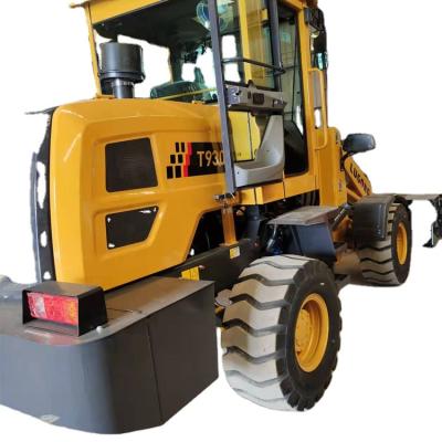 China Building Material Shops Mini Wheel Loader 2ton Bucket Sweeper Sling Cleaner Pallet Fork for sale