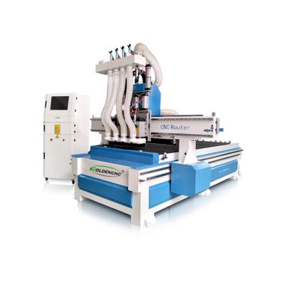 China Cheap restaurant cnc 4*8 router 1325 woodworking 3d wood furniture making machine prices for sale