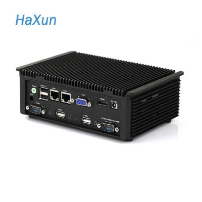 China Small All In One PC Computer Intel Atom N2800 Dual Core CPU 1.86GHz Fanless Industrial Computer With RS232/RS485/RS422/Wifi K802 Industrial PC for sale