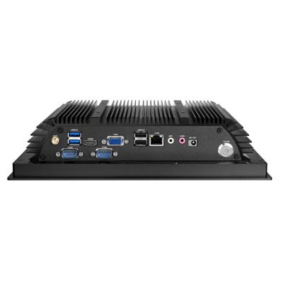 China 12.1inch fanless touch PC with mini PCI-e WIFI, 3G, GPRS, GPIO, RS485, i3, i5, i7 12.1INCH for sale