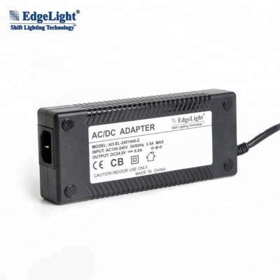 China 12V 10A 120W Power Supply Adapter Unit With US EU UK Plug 55*25MM 55*21MM AD-EL-2401200-Z for sale