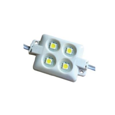 China 1W decorative lighting chip 4led module 4led injection sanan white led module for sale