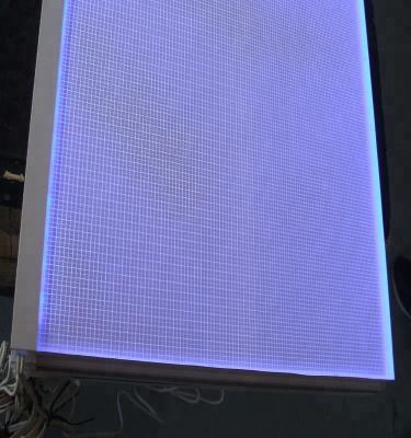 China Panel light /light box V-cut 3mm LGP acrylic sheet material for sale