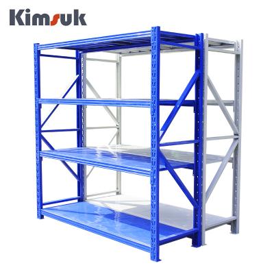 China Manufacturer Factory of Kimsuk Corrosion Protection 800 Kg Warehouse Storage Pallet Racking Shelving System for Warehouse Storage Rack Shelf for sale