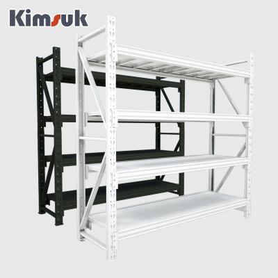 China Corrosion Protection Pickling And Phosphating Wholesale Industrial Racks Warehouse Steel Shelving Racks for sale